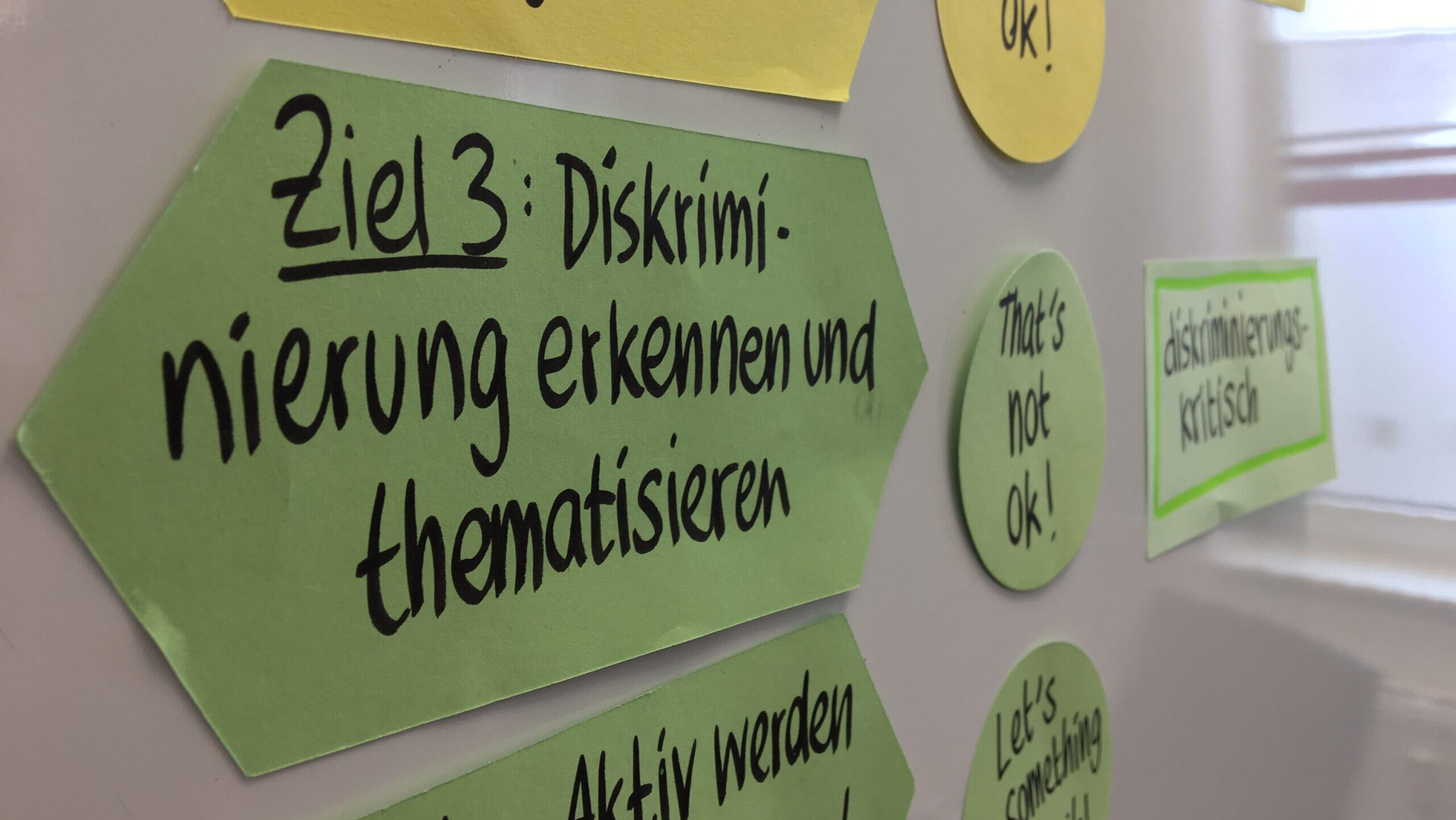 Ziel 3: Diskriminierung erkennen und thematisieren
