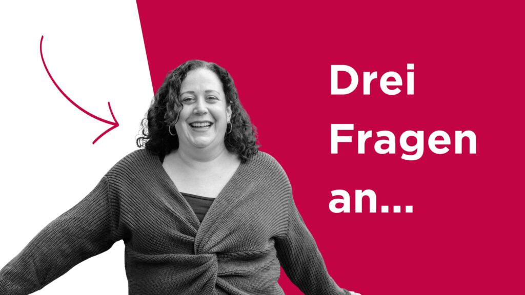 Drei Fragen an... Ramona Simon | Ein Quadratkilometer Bildung